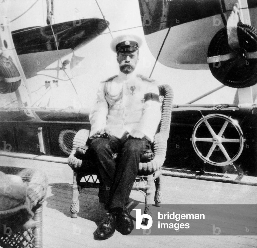 czar Nicolas II aboard the 