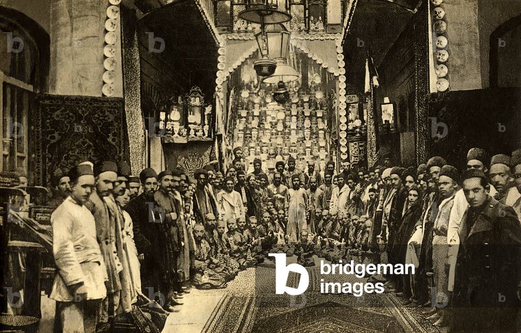 Russians in Armenia (Caucasus froont) : ceremony of the Tartars from Armenia in Erzeroum's area, 1915