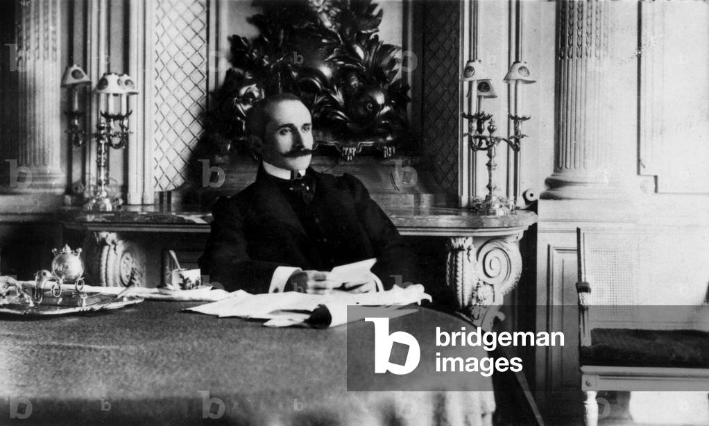 Edmond Rostand (1868-1918) French poet and playwright in 1897