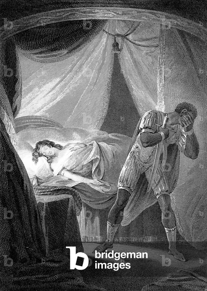 illustration for Act V scene II of play 