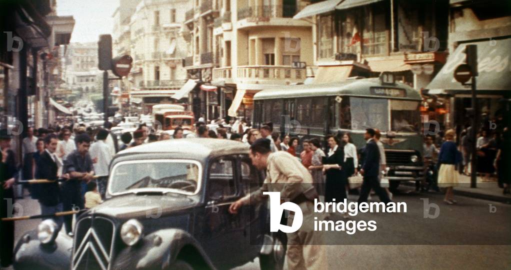 Bab-El-Oued area in Algiers c. 1956