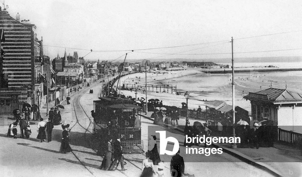 View of the Havre (Normandy, France) c. 1900, postcard