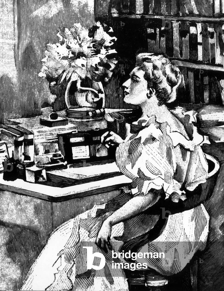 Illustration by Ferdinand Bac for a 1899 edition of novel 