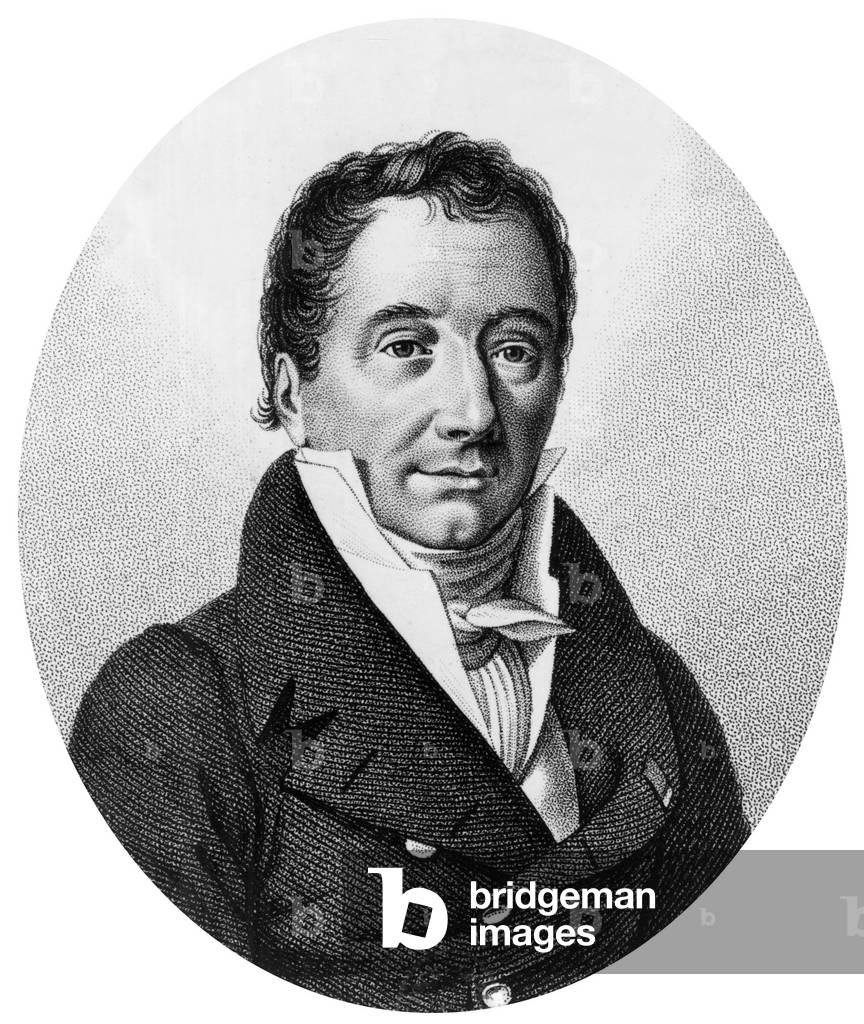 Pierre Paul Royer Collard (1763-1845) French politician and philosopher, here in 1815, engraving