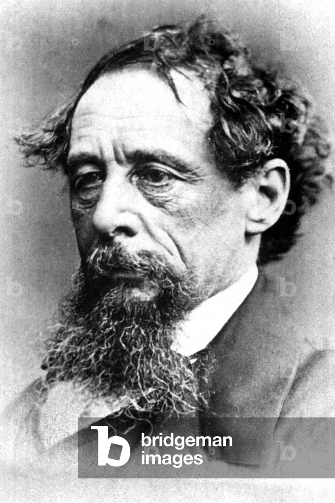 Charles Dickens (1812-1870) english novelist, 1860's