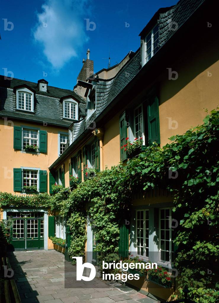 house of Ludwig van Beethoven in Bonn (Germany), c. 1985