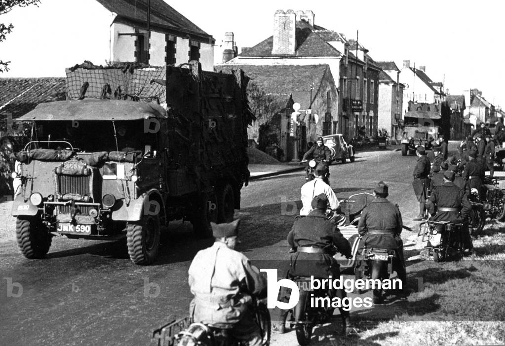 Battle of France : retreat of allied troops on Dunkerque may 1940