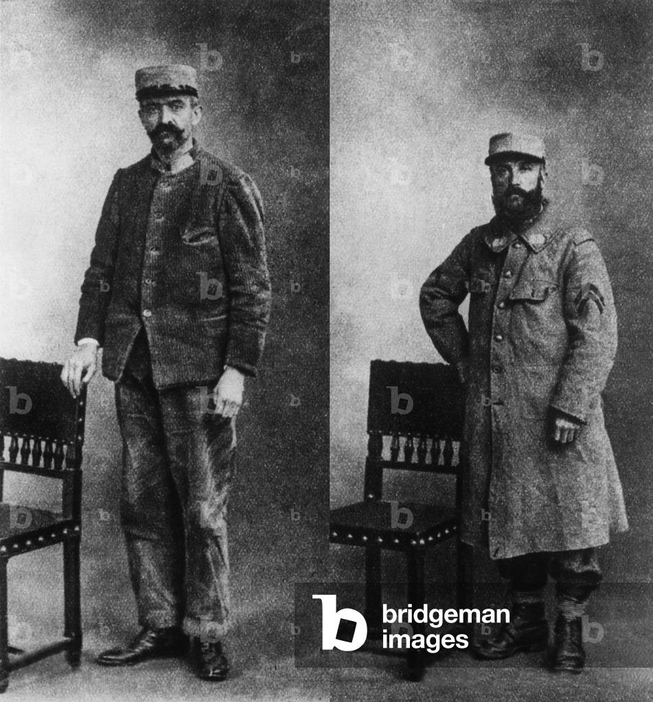 Bulme brothers who stole medicines in a parisian hospital and burnt a military drugstore during ww1, here in spetember 1916