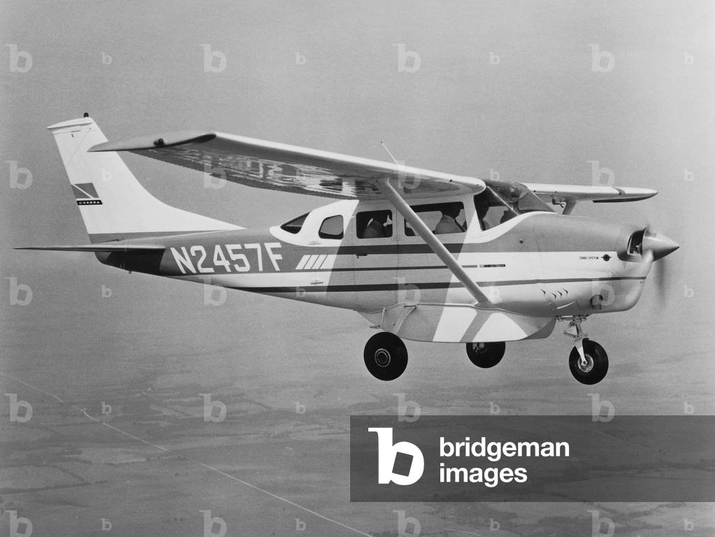 Cessna plane in 1967