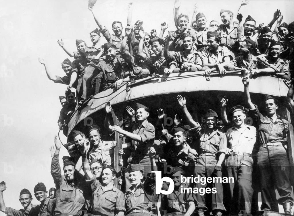 The French troops designed for the occupation of Indo-China arrived in Marseilles on November 12, 1945