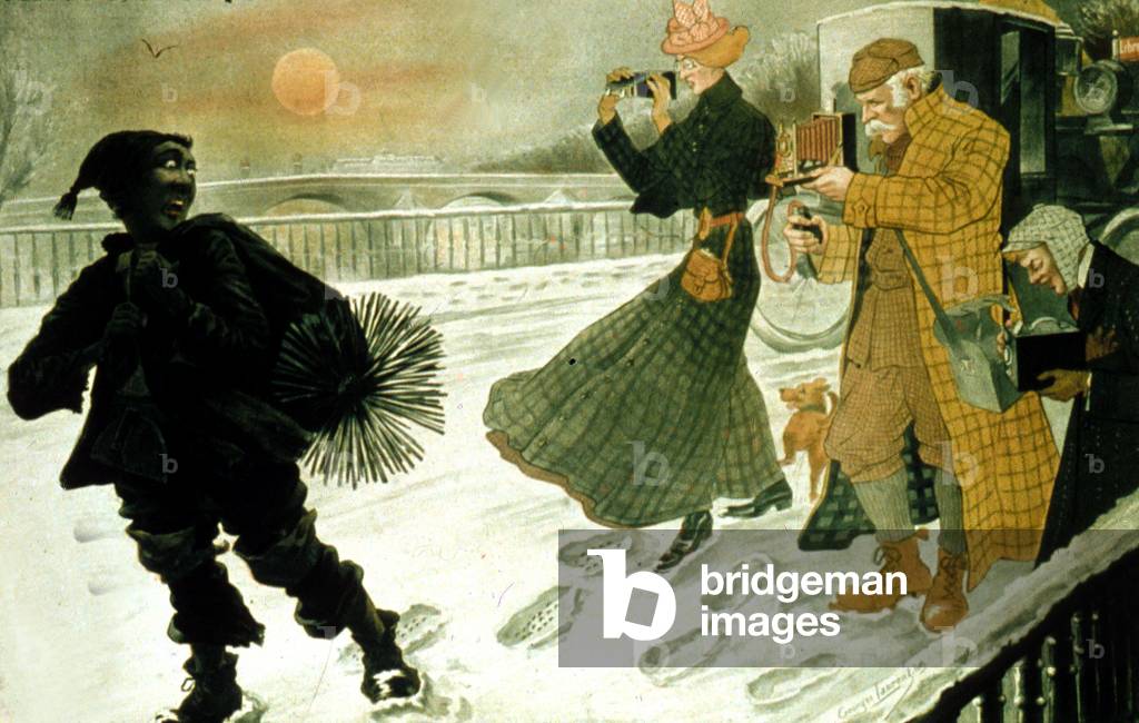 Advert by Georges Laurent for cameras, c. 1900