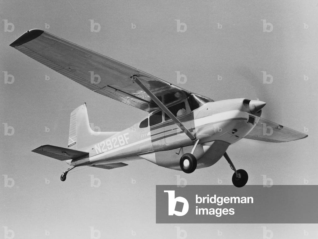 Cessna 185 Skywagon plane, 1960