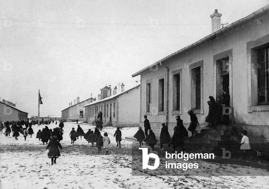 American Red Cross Shelter for war orphans from French areas evacuated after WW1