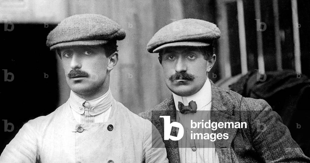Voisin brothers French pioneers of aviation : Charles (1882-1912) and Gabriel Voisin (1880-1973)