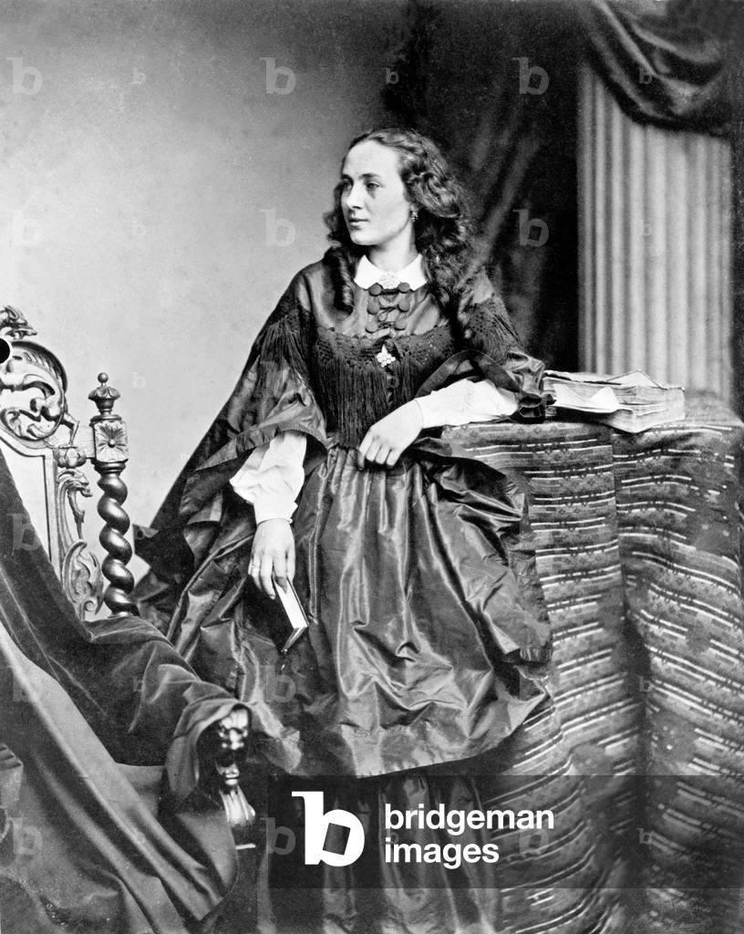 Juliette Adam (1836-1936) French writer , founded literary magazine and literary salon