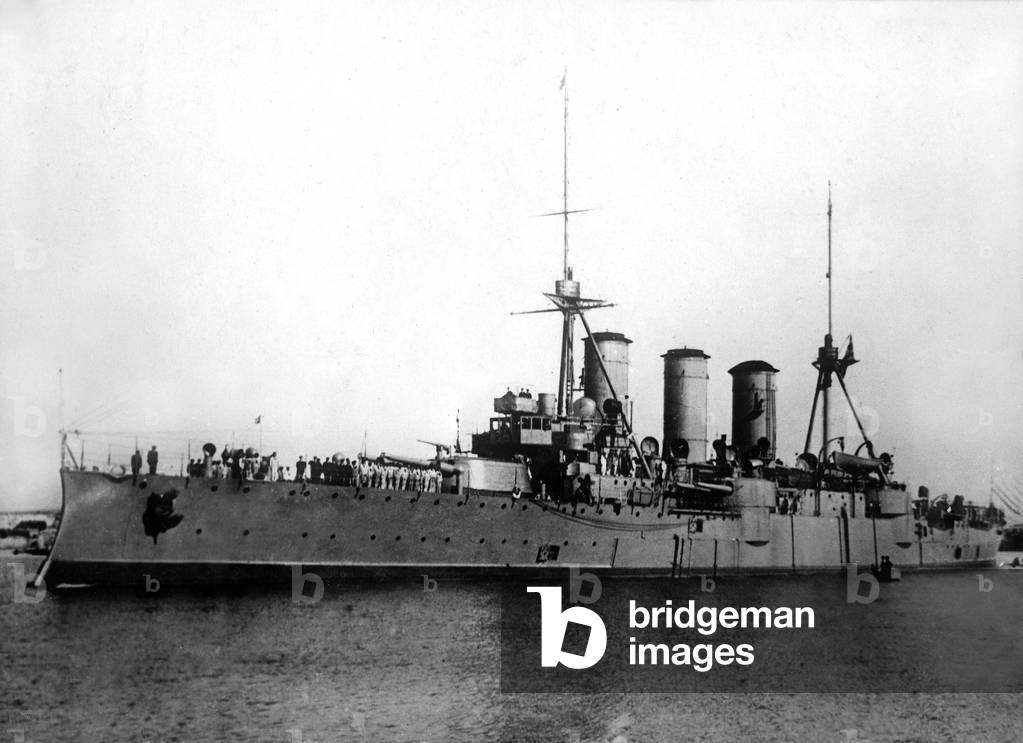 Greek battleship Georgios Averoff which served during first world war