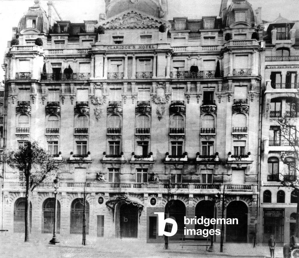 Claridge hotel in Paris, c. 1930