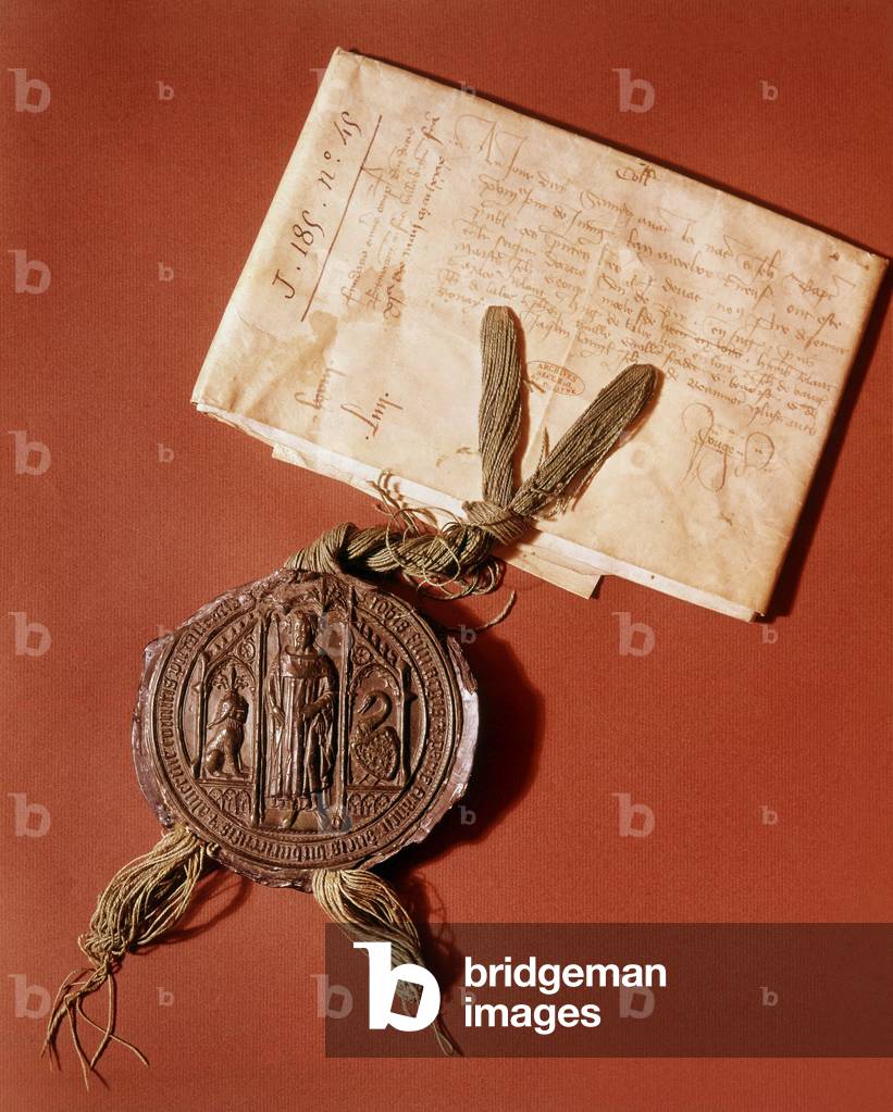 Seal of Jean of France, duke of Berry (1340-1416) 1379