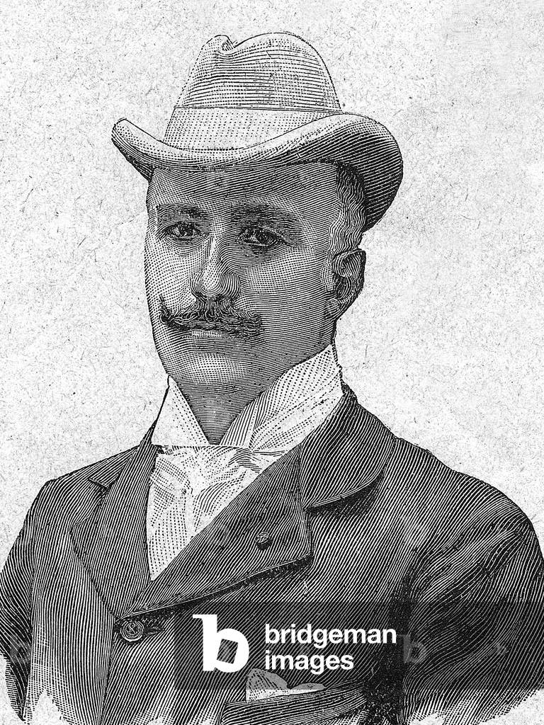 Jean Beraud (1849-1935) French painter, engraving