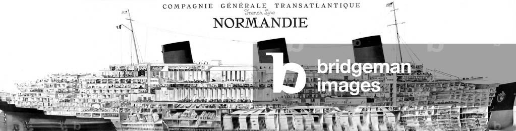 Liner Normandy (engraving)
