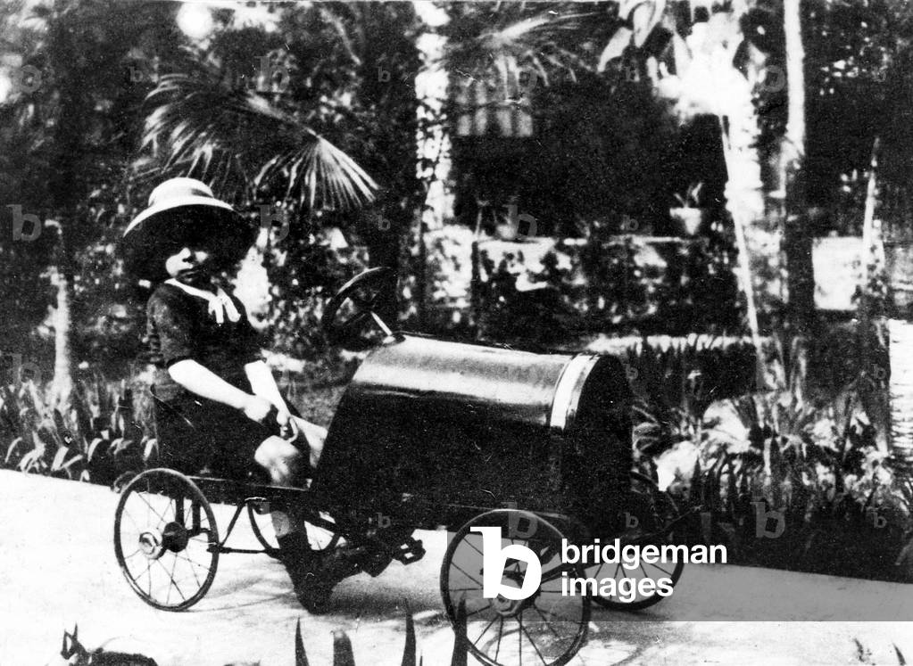 Lucien Bodard (1914-1998) as a child, c. 1918 in Indochina