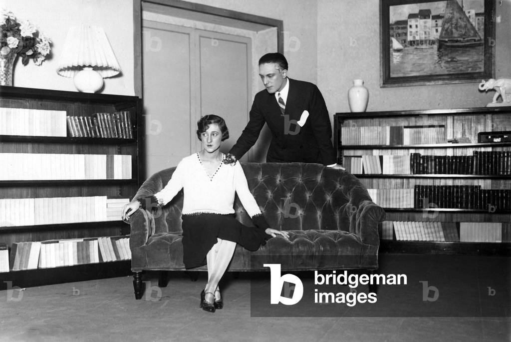 Blanche Montel and Roger Gaillard in play 