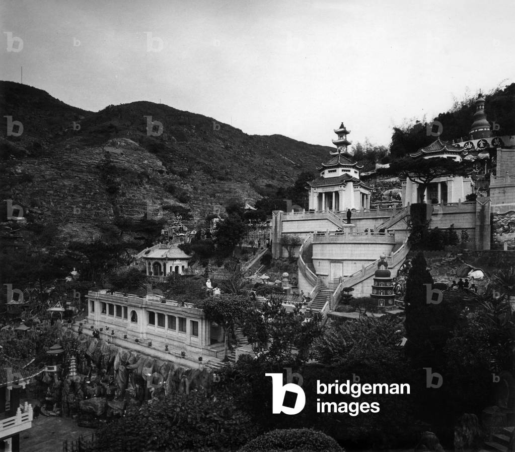 Hong-Kong, c. 1960 : Tiger Balm gardens built in 1935
