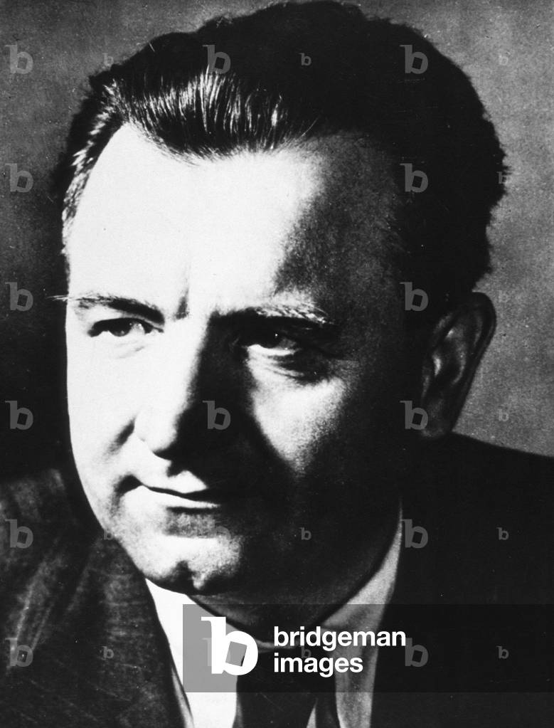 Klement Gottwald (1896-1953), general secretary of czech communist party then president of czech republic from 1948