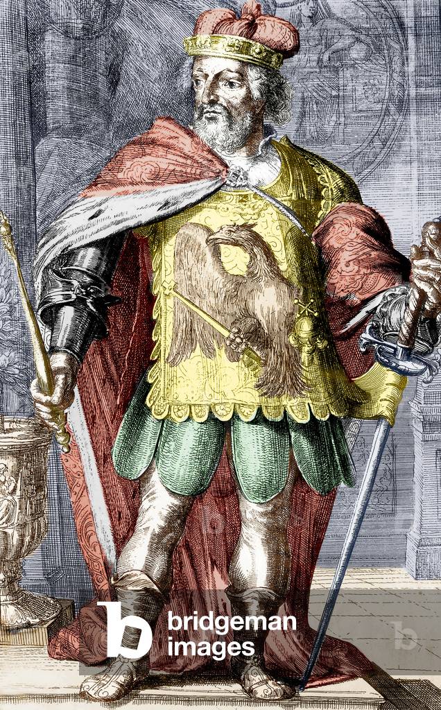 Henry IV (1050-1106) german emperor in 1084-1106