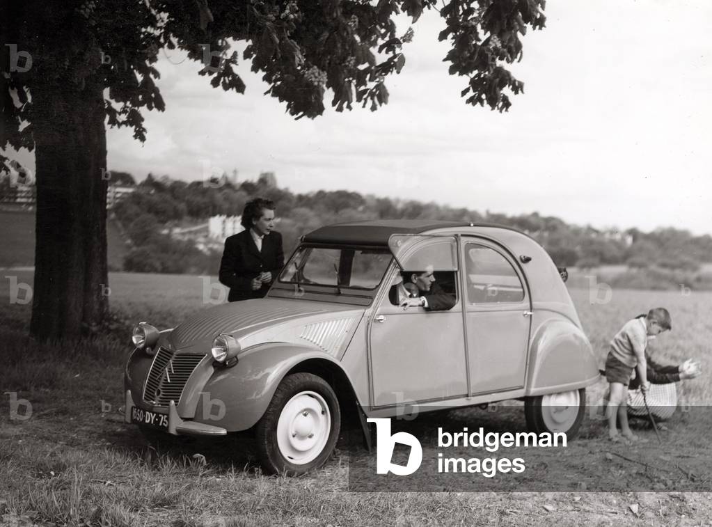 Citroen 2CV AZ car in 1954