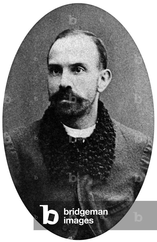 Auguste Vaillant (1861-1894) French anarchist and terrorist here in 1893 (at time of attack of the Palais Bourbon)