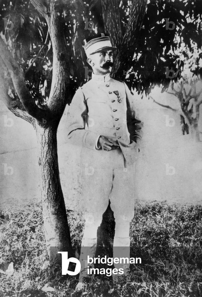 lieutenant colonel Louis Hubert Lyautey (1854-1934) here in Madagascar in 1899