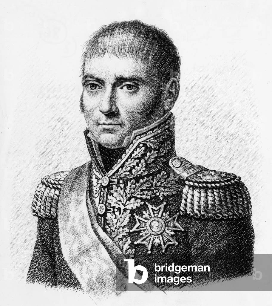 Pierre Dupont de l'Etang (1765-1840) French general, engraving by Forestier