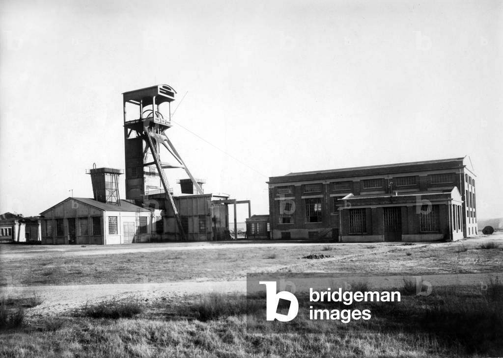 Reumaux pits in Moselle area east of France (Lorraine) c. 1940