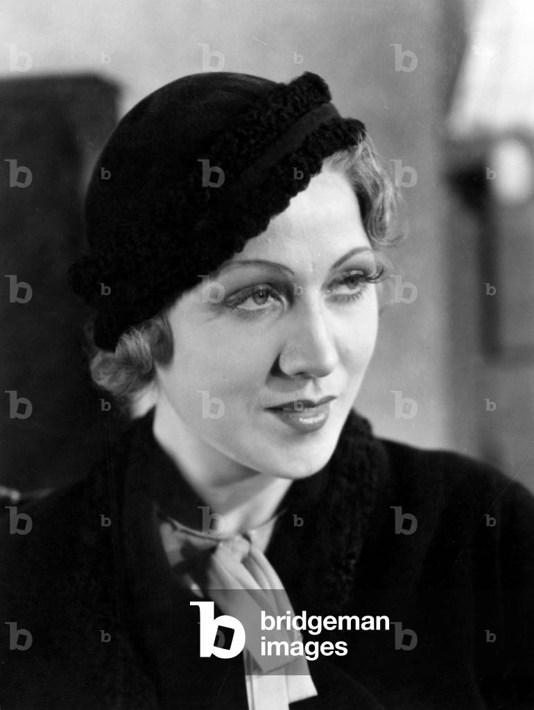 French actress Ginette Gaubert c. 1935