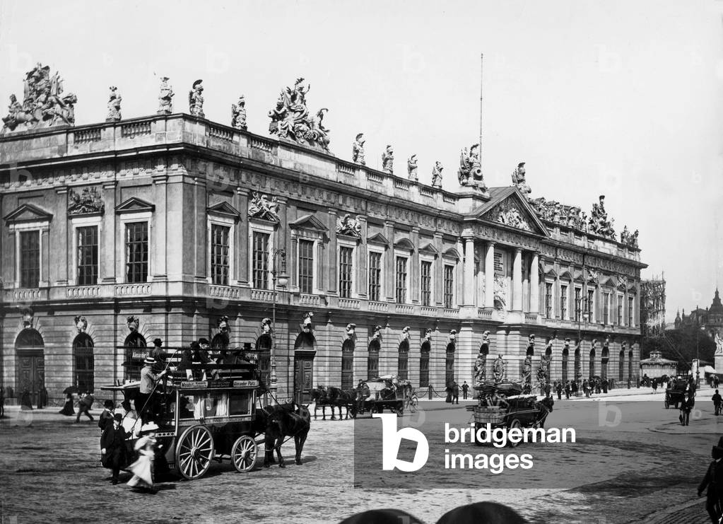 Berlin arsenal (Zeughaus)built in 1695-1706, here c. 1890 - 1900