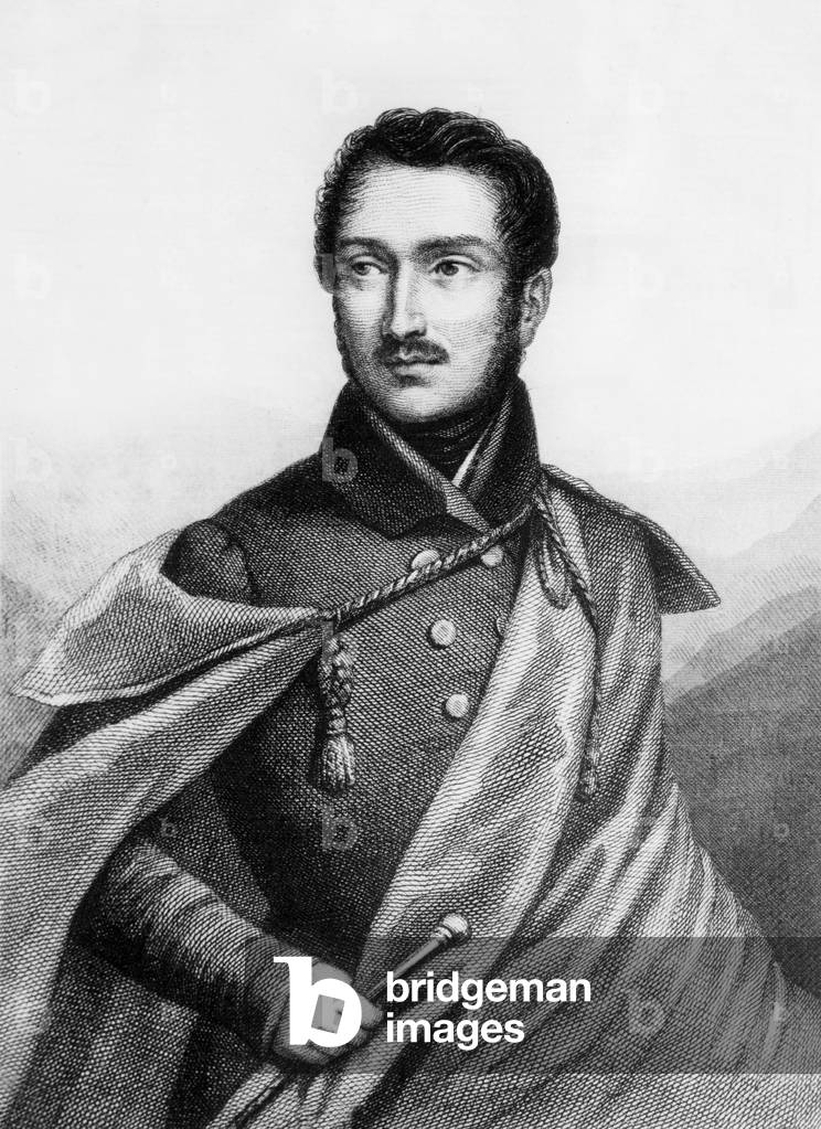 Napoleon Louis Bonaparte (1804-1831) NapoleonIII's brother, engraving