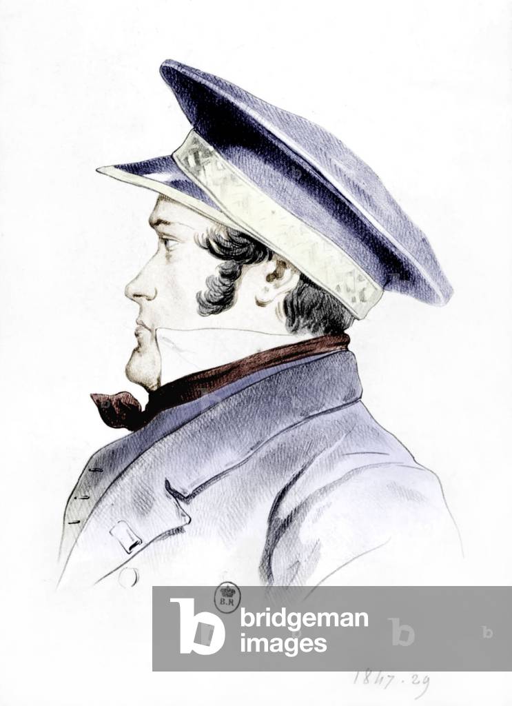 French explorer Jules Sebastien Dumont d'Urville (1790-1842) he went in Greece, Antartic (south pole), New Zealand, drawing