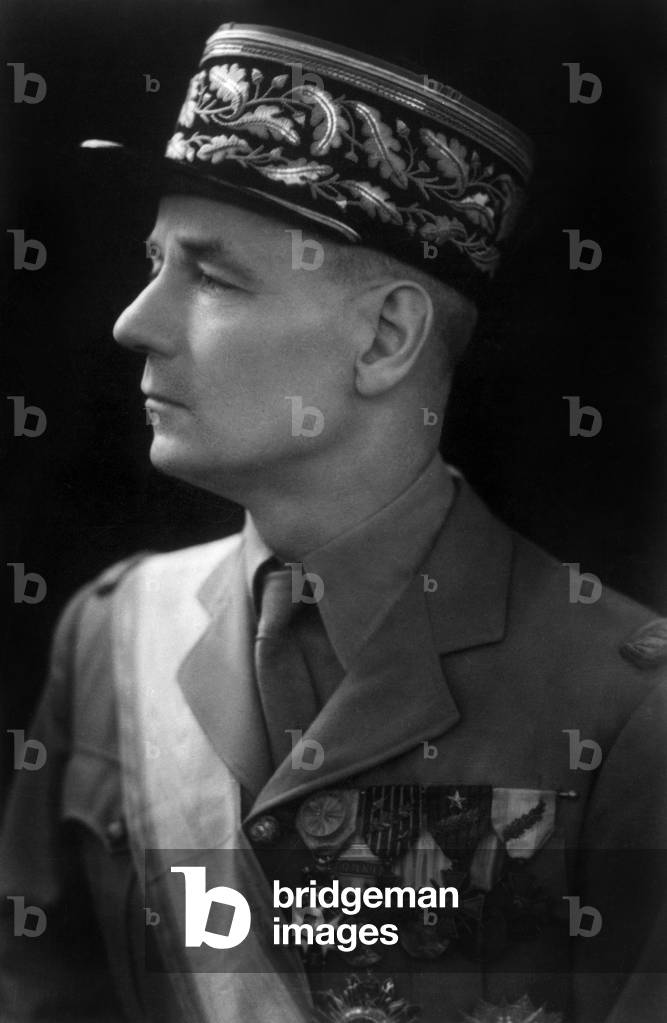 French general Charles Mast (1889-1977)