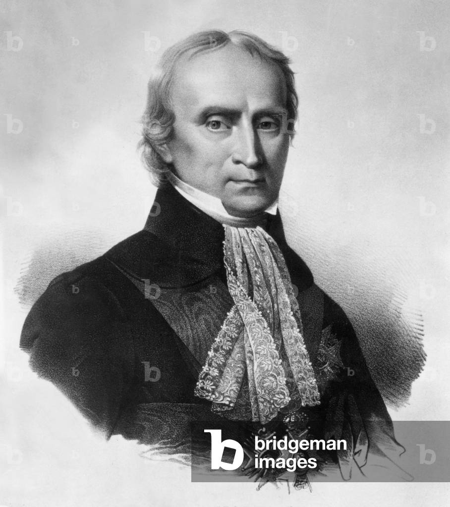 Francois Barbe-Marbois (1745-1837) French politician and diplomat, 1st empire, engraving