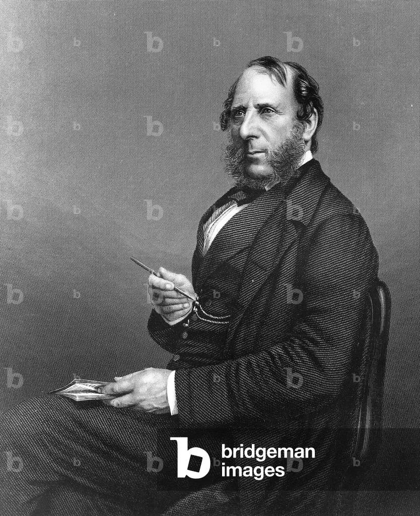 George Cruikshank (1792-1878) english humorist here in 1860