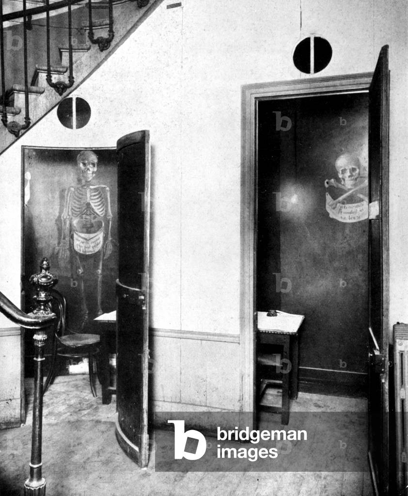 The reflexive rooms at the Grand Orient temple of the Freemasonry in Paris