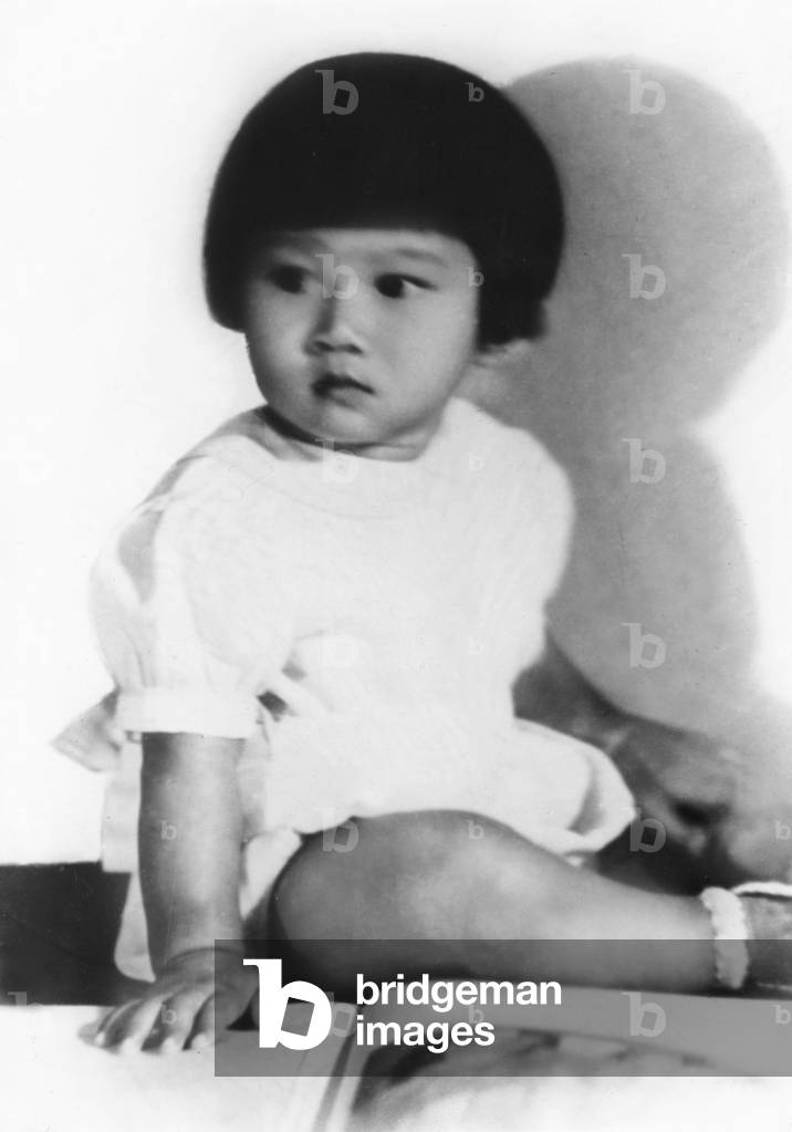 Bao Dai when child , future emperor of Annam , Indochina , here c. 1915