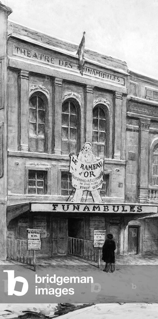 Theatre of the Tightrope Walkers in Paris architecture during the XIXe century