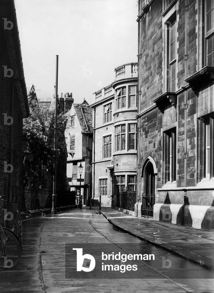 Old Cavendish Laboratory of Physics, Cambridge, England, c. 1950