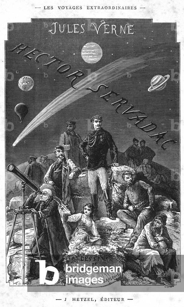 Illustration for Jules Verne's book 