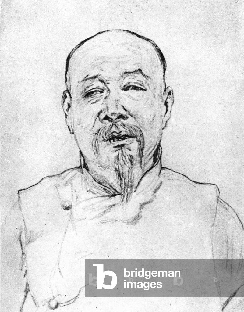 Chung Li civil governor of Peking Beijing in 1900 at the time of the Boxers war ( riot rebellion which burst after the europeans encroachment on chinese territory)