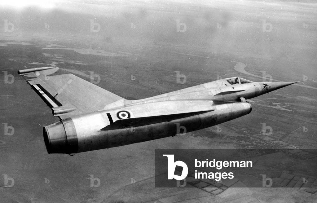 French military airplane Griffon able to fly over Mach 2 1957 France