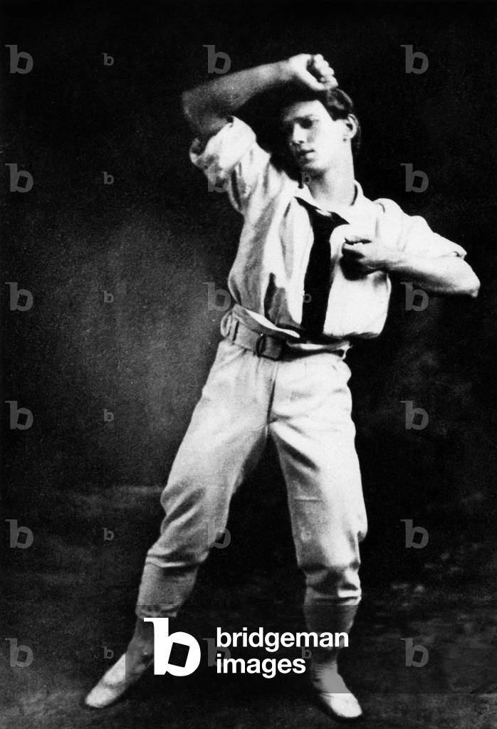 Vaslav Nijinsky (1890-1950) russian dancer here in ballet 