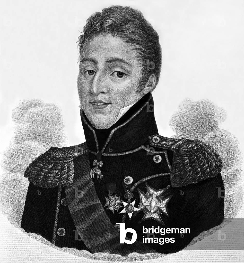 French king Charles X (1757-1836) reign in 1824-1830, his absolutist reign was clashed by revolts
